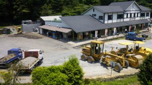 敷地内アスファルト化工事!!