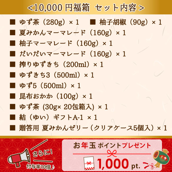 福箱10000円コース